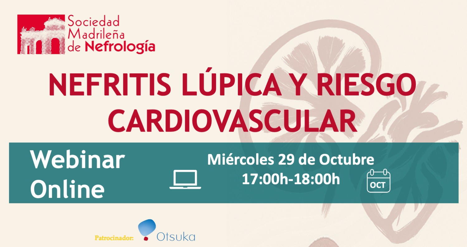 Webinar - Nefritis Lúpica y Riesgo Cardiovascular
