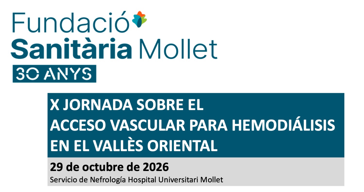 X Jornada sobre el acceso vascular para hemodiálisis